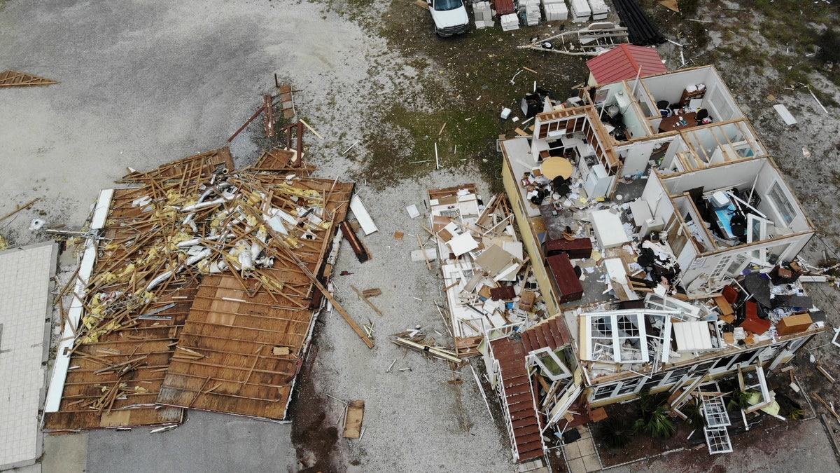 Hurricane Sally damage