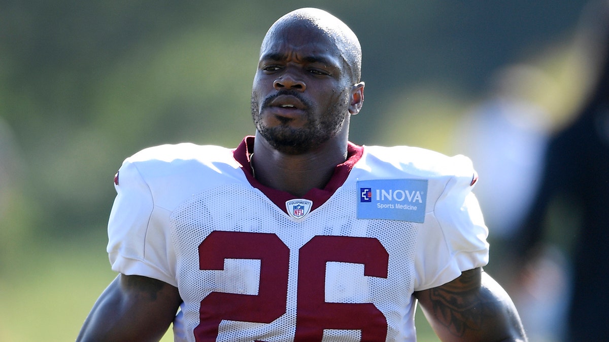 Adrian Peterson latched on with the Lions. (AP Photo/Nick Wass)