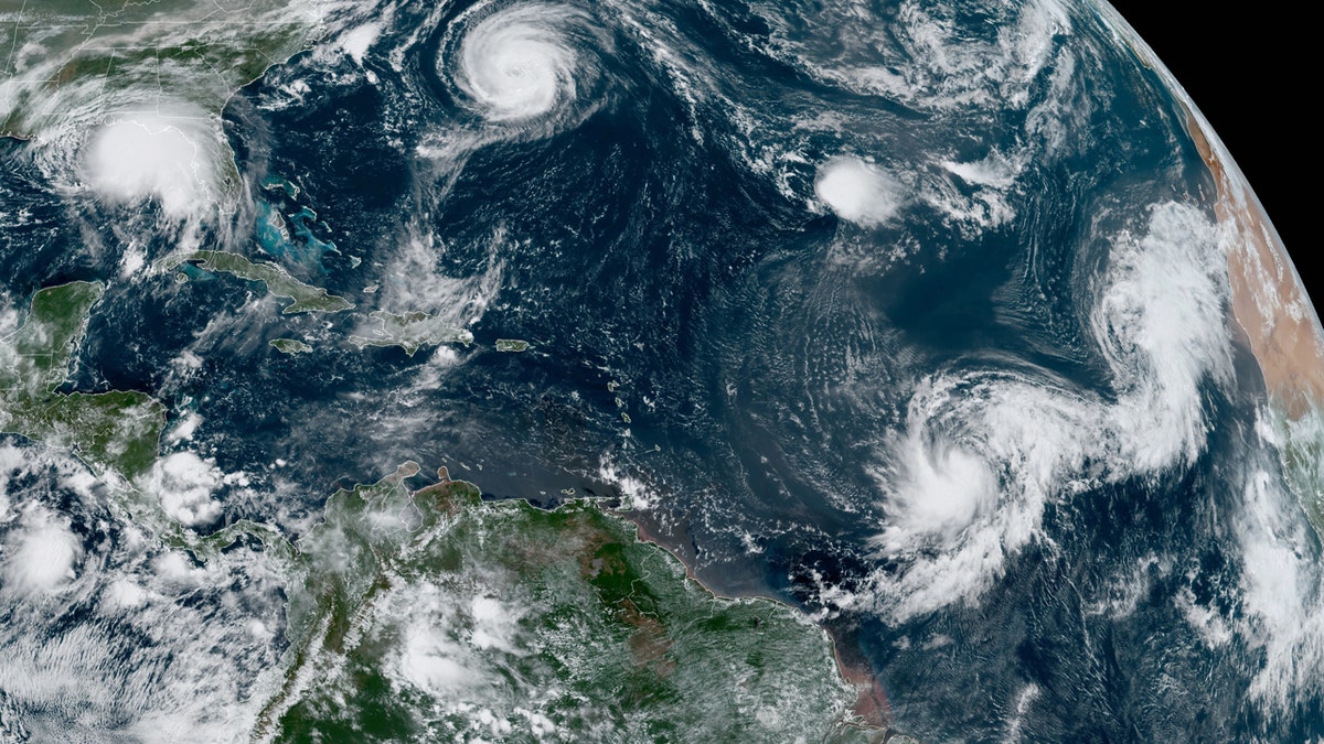 A look at the various tropical systems across the Atlantic basin on Sept. 14, 2020.