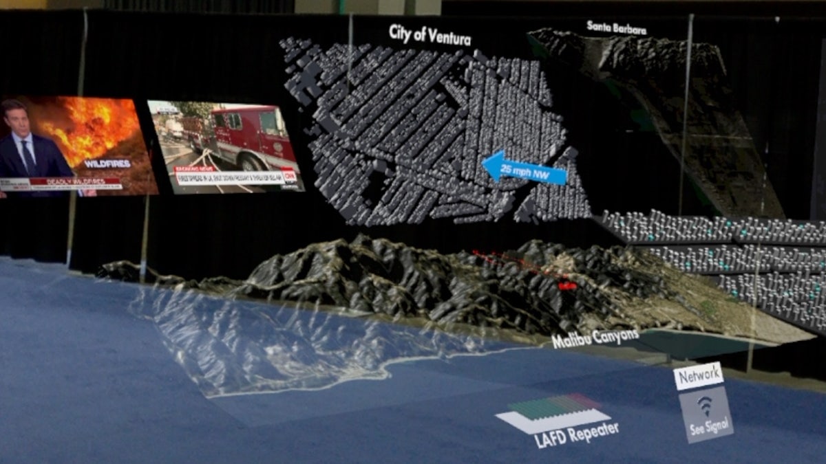 BadVR's Augmented Reality Operations Center for First Responders