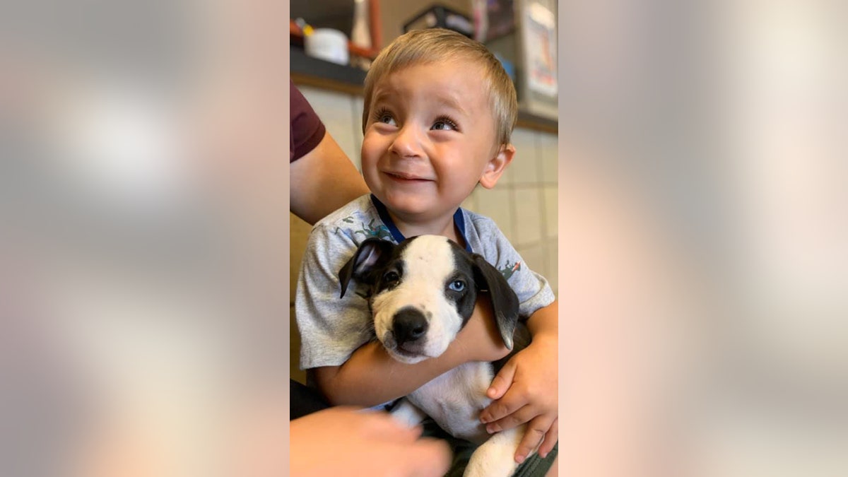 Little Bentley has undergone two surgeries for his cleft lip, and his mom hopes that growing up with Lacey will teach him confidence.