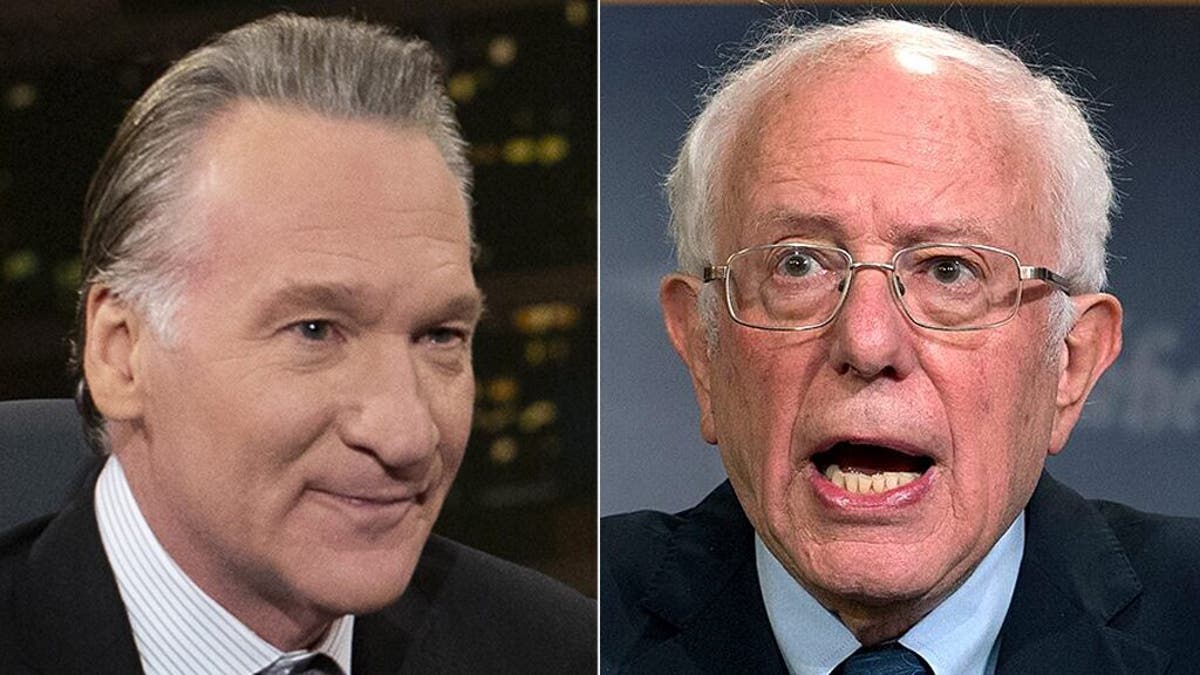 Bill Maher and Bernie Sanders