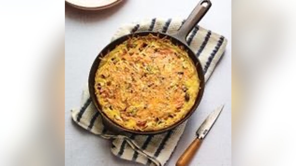 Grandma Berndt's hash-brown quiche