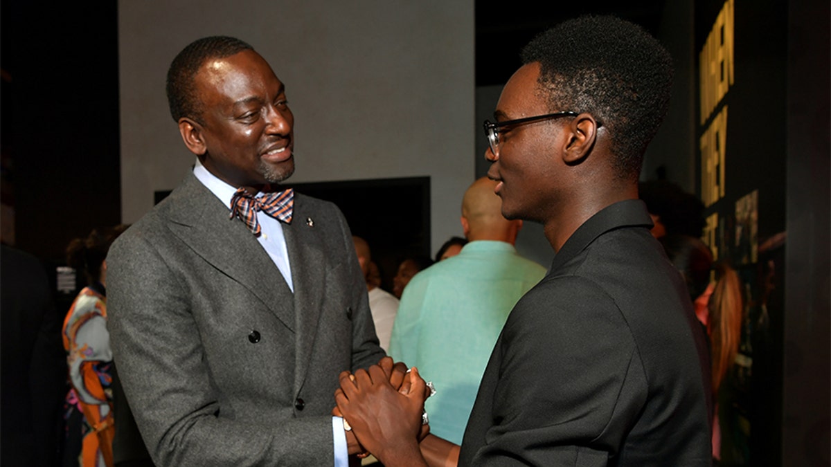 Yusef Salaam and Ethan Herisse attend the Netflix "When They See Us" FYSEE Event at Raleigh Studios on June 09, 2019, in Los Angeles, California.