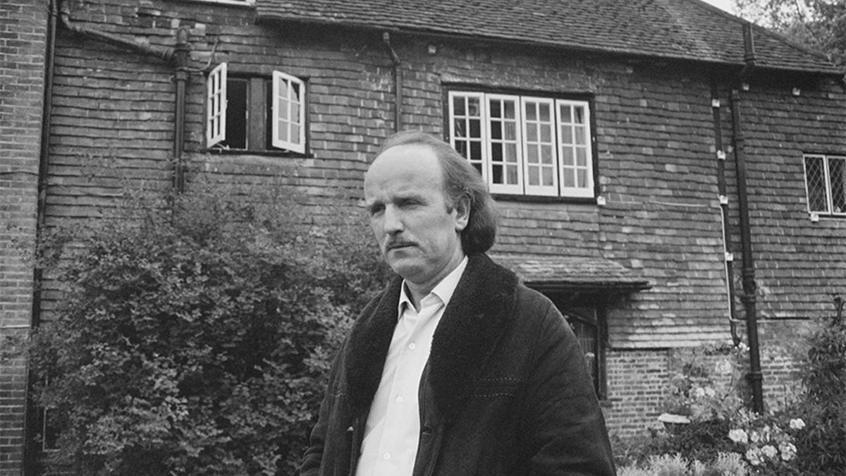 British builder Frank Thorogood at Brian Jones's house, Cotchford House, Hartfield, UK, 3rd July 1969. Rolling Stones band member Brian Jones drowned in the swimming pool of the house on that day.