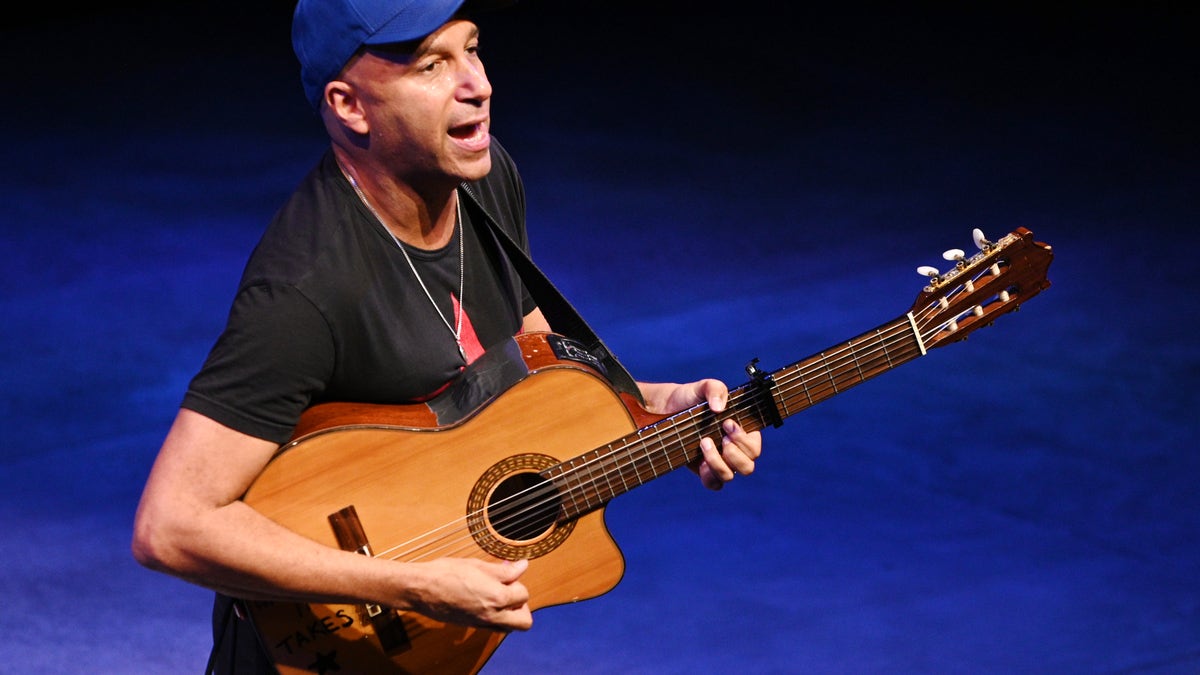 Audible celebrates Tom Morello at Minetta Lane Theatre In NYC on Sept.18, 2019 in New York City.