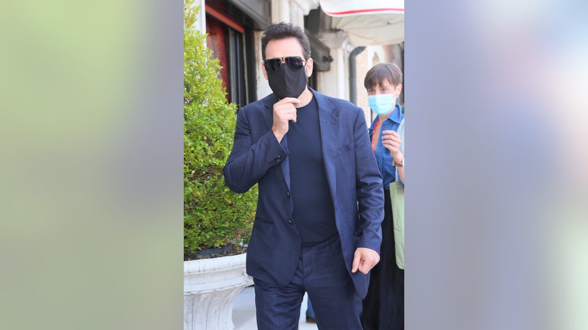 Actor Matt Dillon is seen arriving at the 77th Venice Film Festival on September 02, 2020, in Venice, Italy.