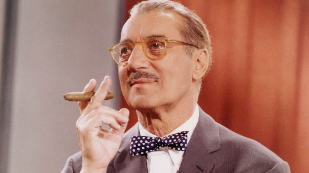 American comedian Groucho Marx was the host of the original iteration of 'You Bet Your Life.' (Getty Images)