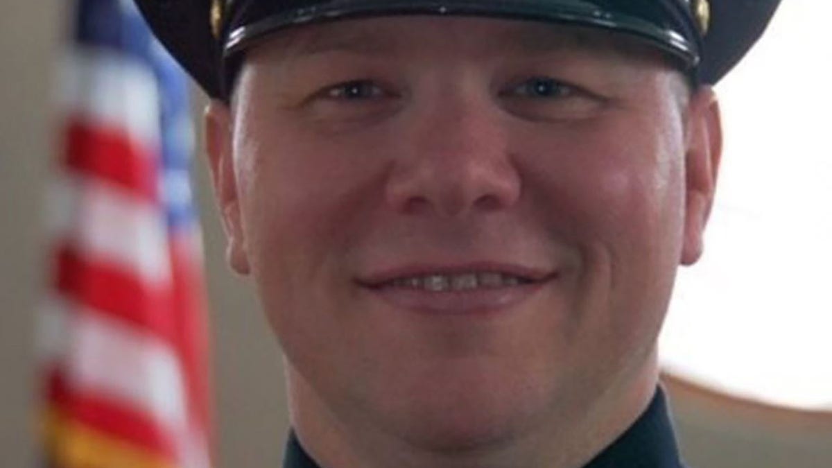 Officer James Skernivitz was fatatlly shot Thursday night, authorities say.