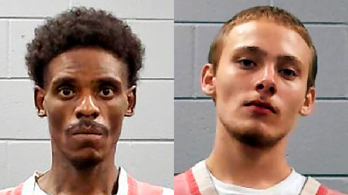 John Travis Ross (left) and Joshua Ray Corban. (AP)
