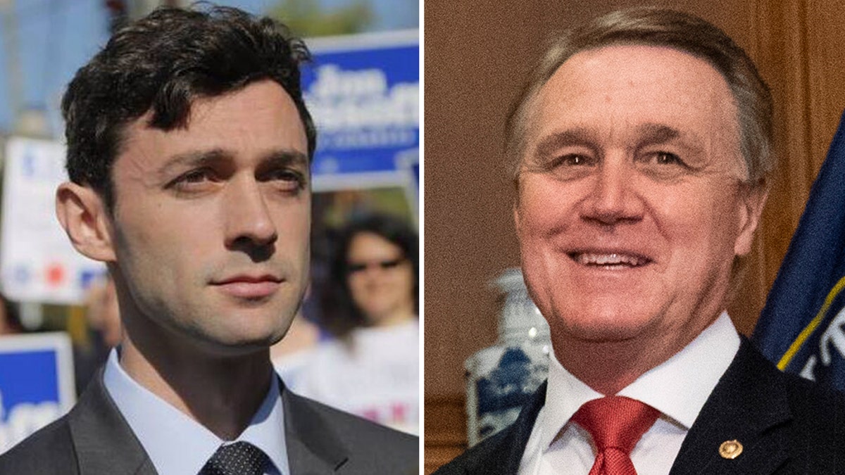 Sen. David Perdue (Right) and Jon Ossoff (Left) are in a run-off election for Georgia's U.S. Senate seat that could decide the body's agenda for the coming two years. (AP/Facebook)
