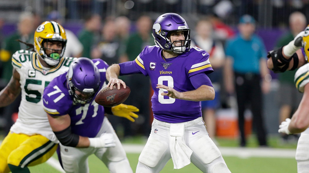 Vikings' Kirk Cousins throws 3 first-half INTs: 'I won't finish the season'  on this pace