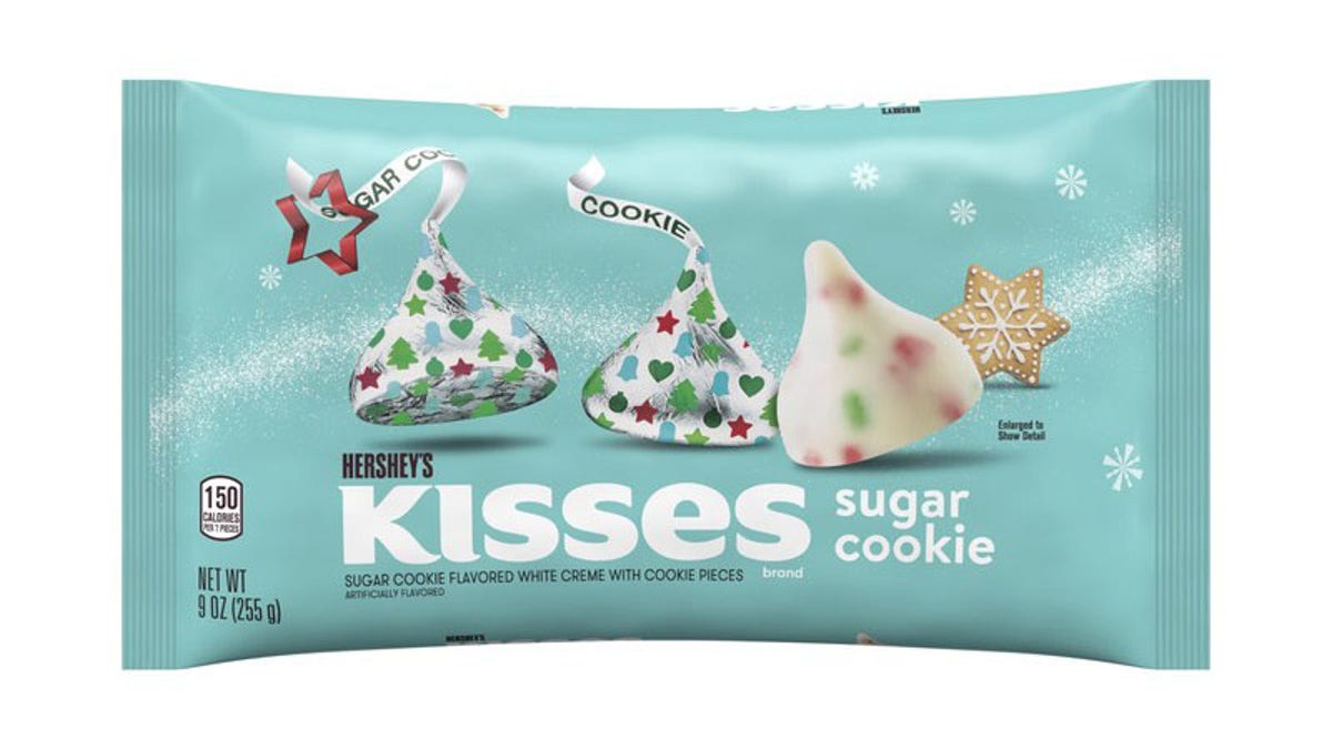 HERSHEY’S KISSES Sugar Cookie candy.