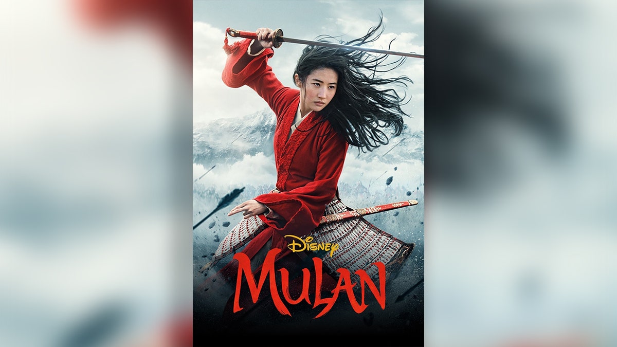 The poster for the remake of "Mulan."