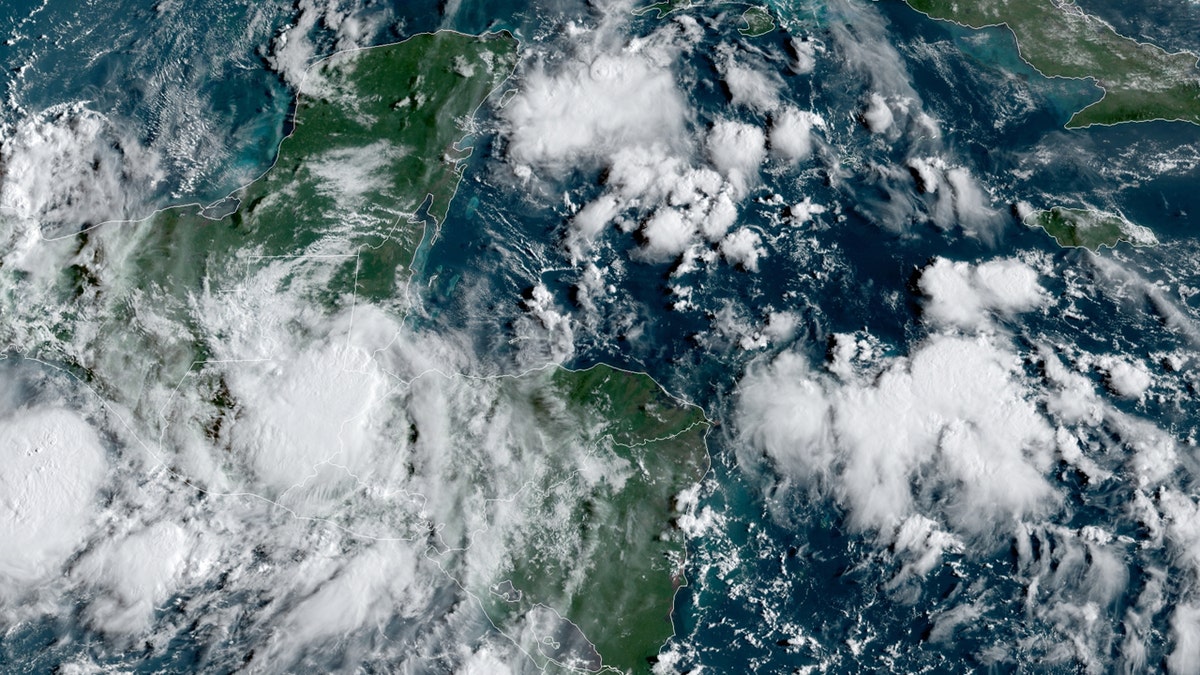 Tropical Storm Nana is moving over Central America, bringing heavy rain and the threat of mudslides.