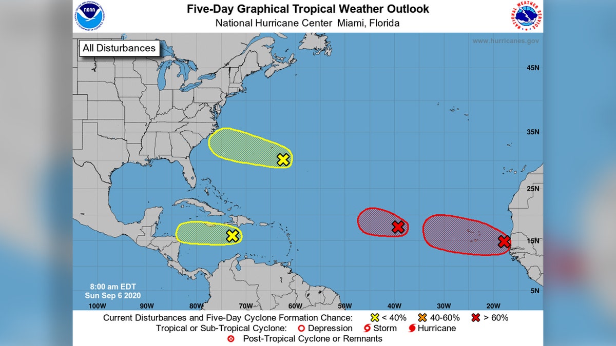 Hurricane Center Monitoring 4 Areas For Development, Including 2 With ...