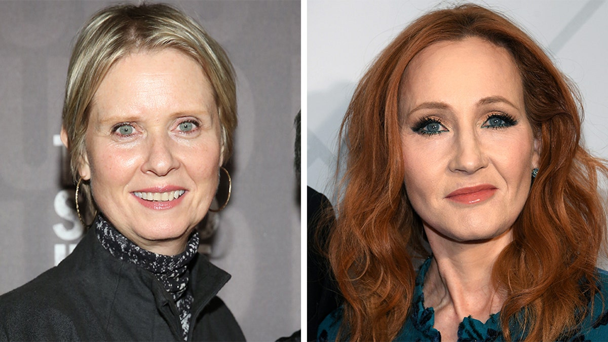 Cynthia Nixon said that J.K. Rowling's comments on transgender identity were 'really painful' for her transgender son, who was a fan of the 'Harry Potter' books.