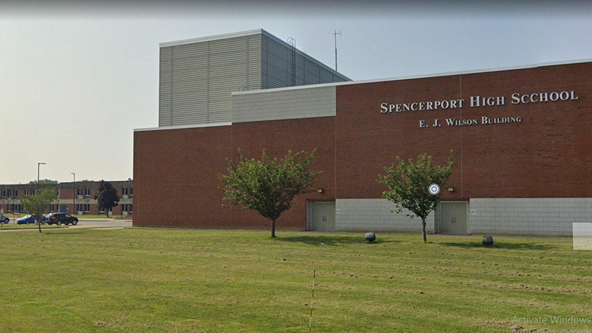 Spencerport High School, located in suburban Rochester.