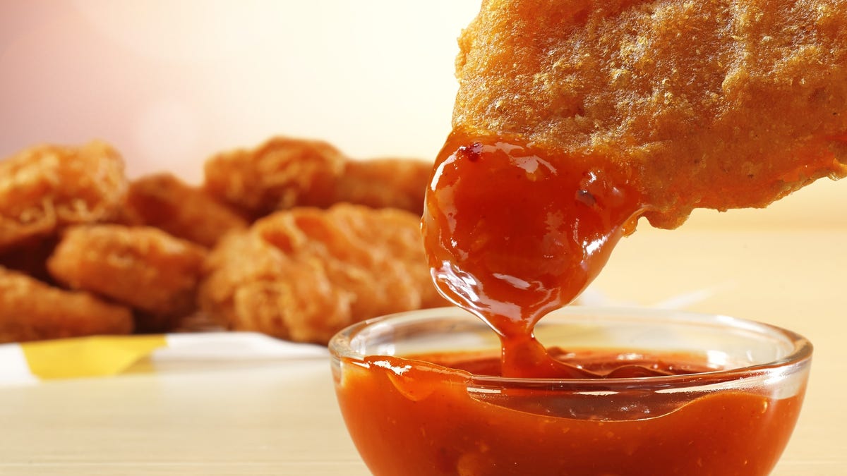 Spicy Chicken McNuggets and Mighty Hot Sauce are joining McDonald's menus nationwide. (McDonald's Corporation)