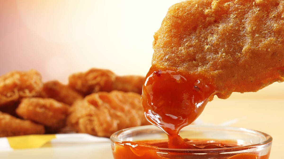 Spicy Chicken McNuggets and Mighty Hot Sauce are joining McDonald's menus nationwide. (McDonald's Corporation)