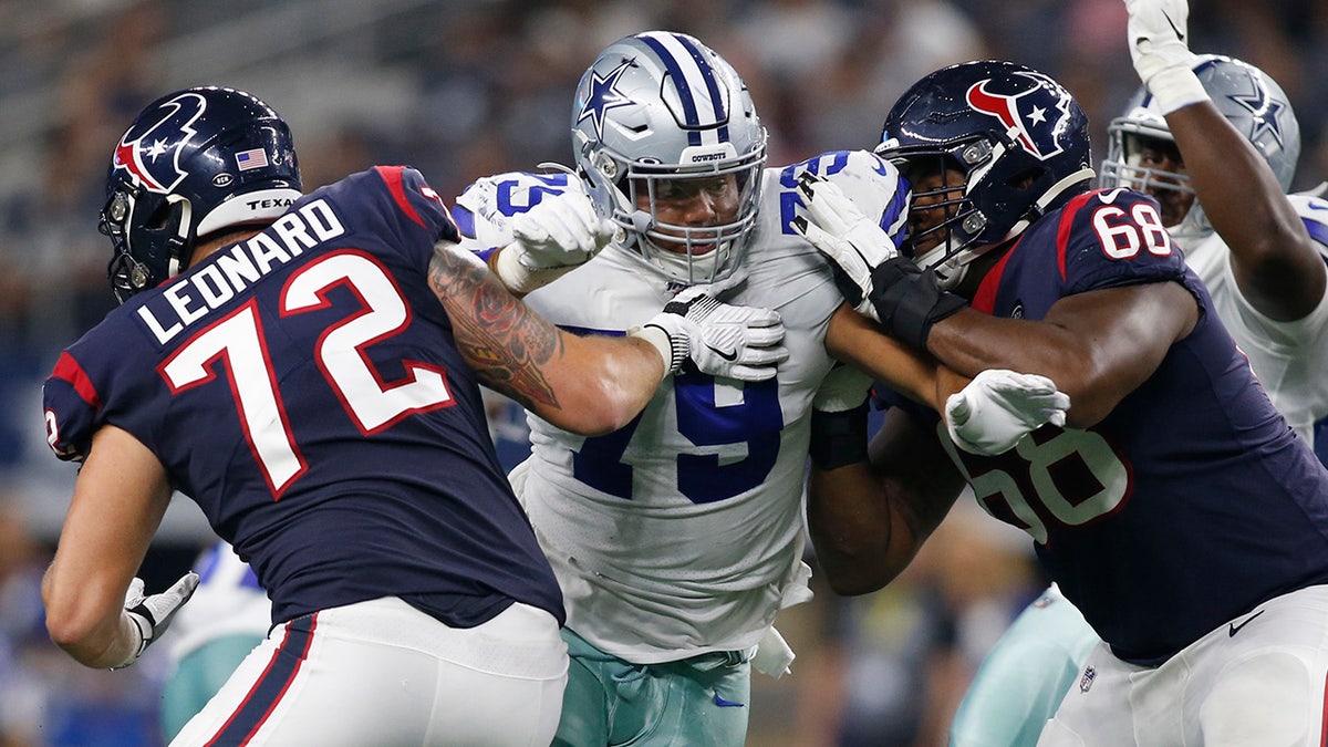 Dallas Cowboys defensive tackle Trysten Hill may face discipline. (Tim Heitman-USA TODAY Sports)