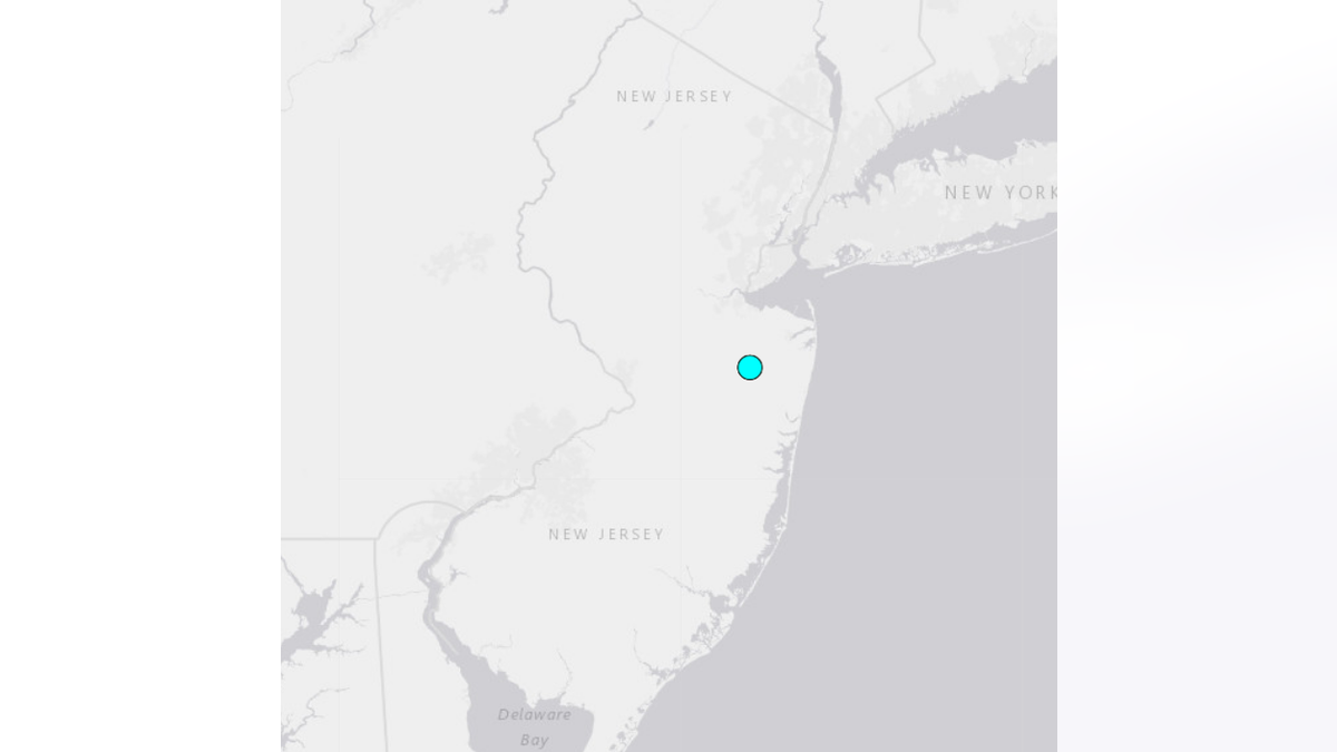 The earthquake struck in East Freehold, New Jersey, early Wednesday morning, the U.S. Geological Survey reported.