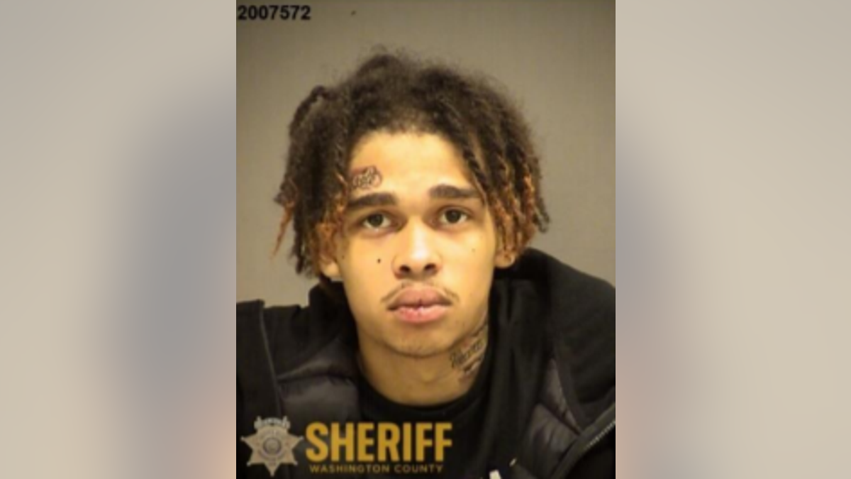 Josiah Johnson, 18, was treated at a local hospital for his injuries before being booked into the Washington County jail.