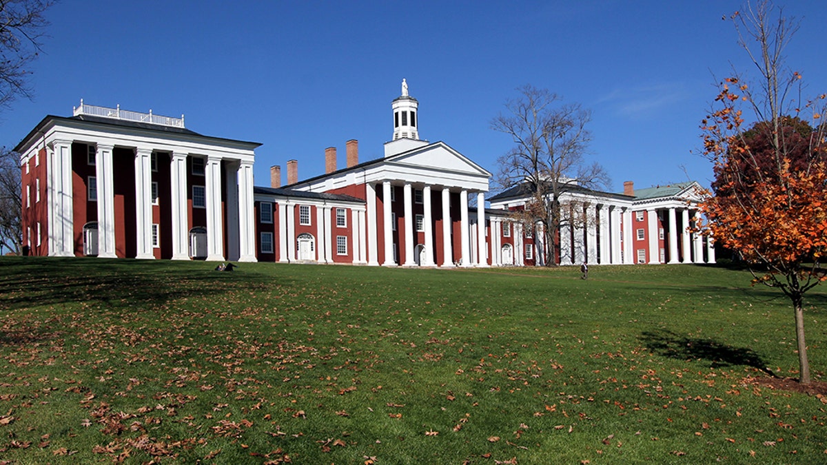 The campus of Washington & Lee University in Lexington, Va.