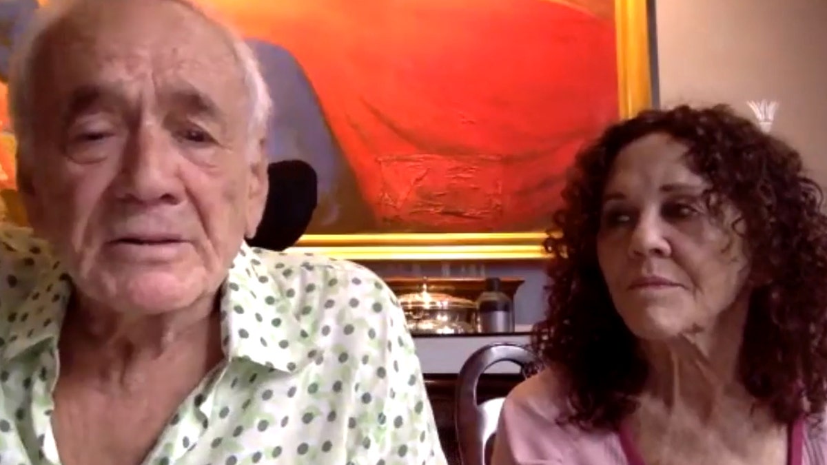 Woidislawsky, pictured with his wife Rita after his release from the hospital, described the illness as "horrible," and said his main goal is to regain his strength.