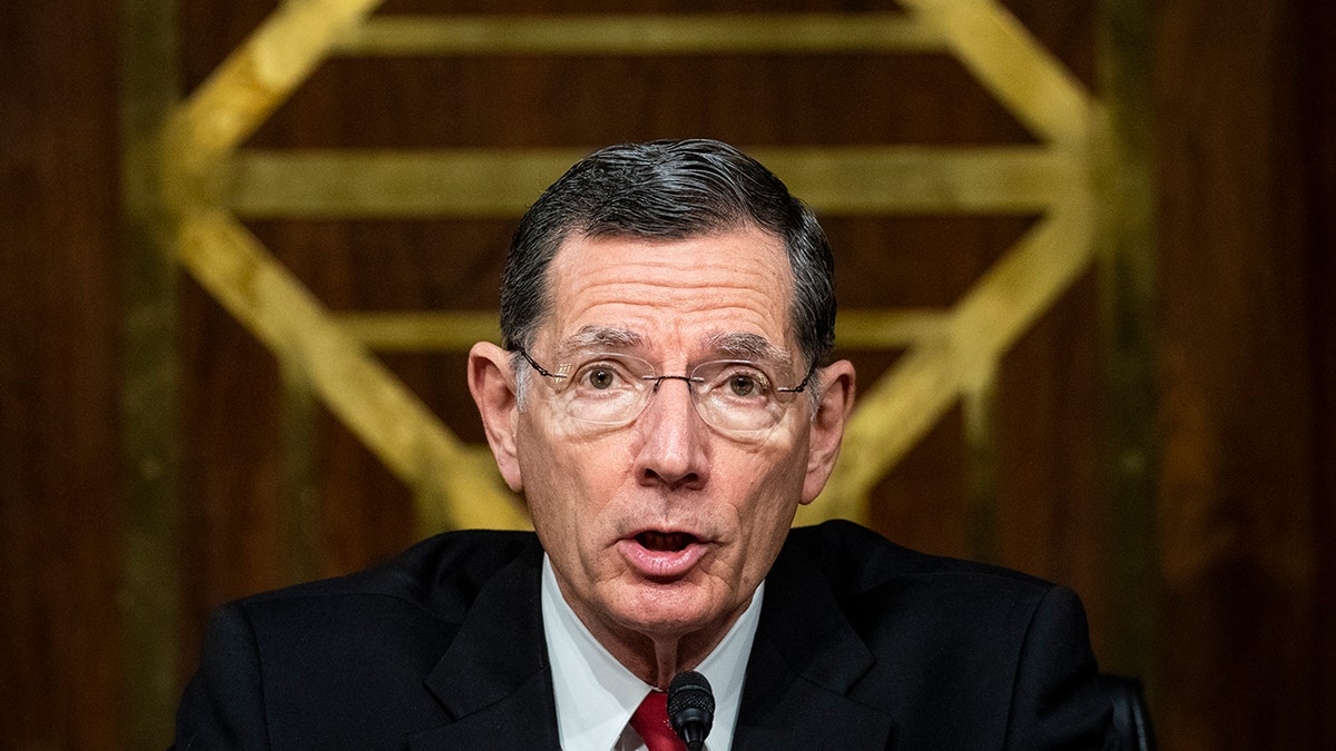 Sen Barrasso speaks on Capitol Hill