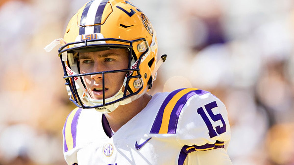 Myles Brennan was named LSU's starting quarterback. (Wesley Hitt/Getty Images)