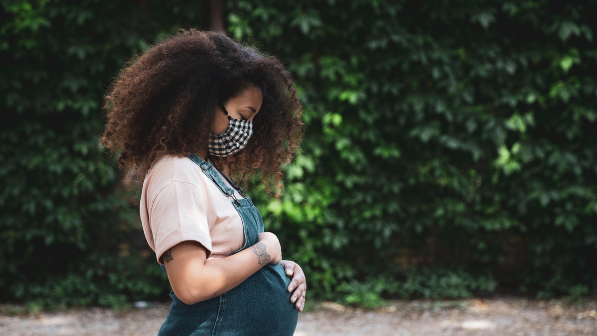 The CDC advised pregnant women to avoid close contact with infected individuals and maintain six feet apart from non-household members, in addition to general COVID-19 preventative measures like wearing masks and practicing hand hygiene. 