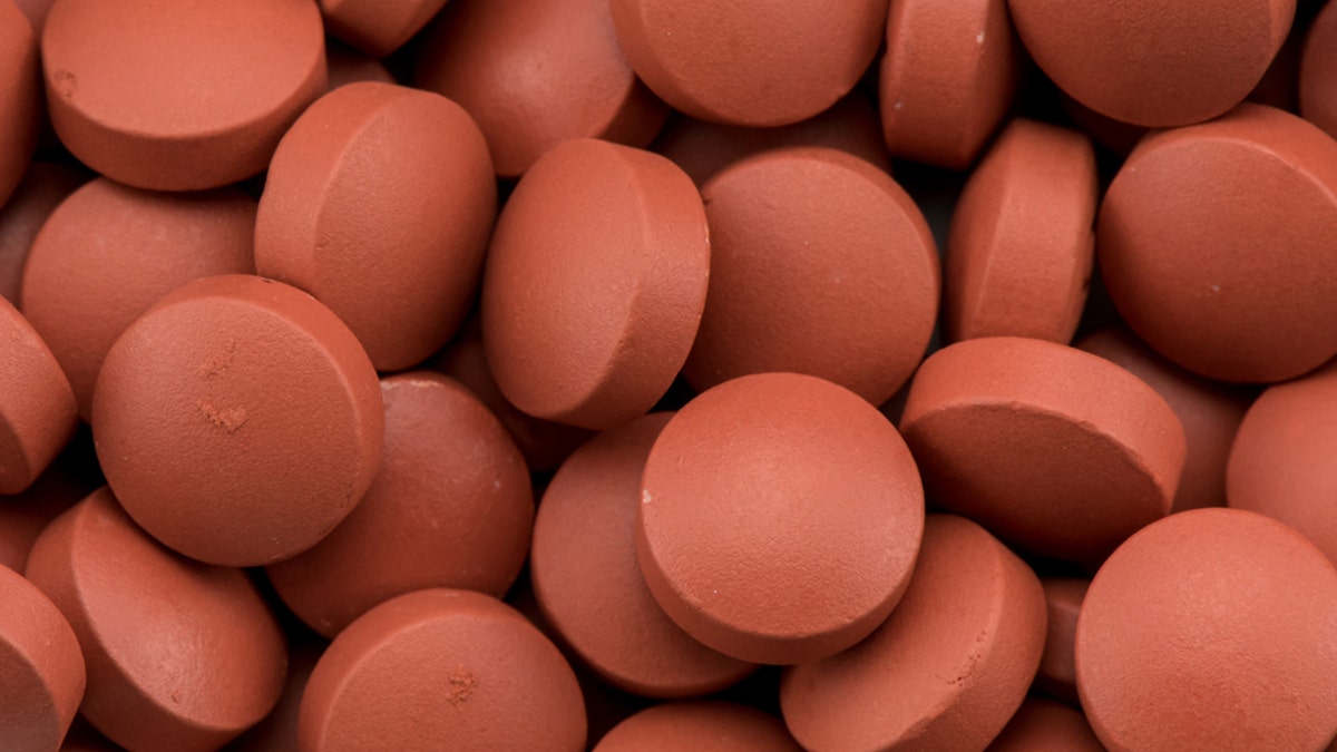 Close Up of Ibuprofen Pills background image
