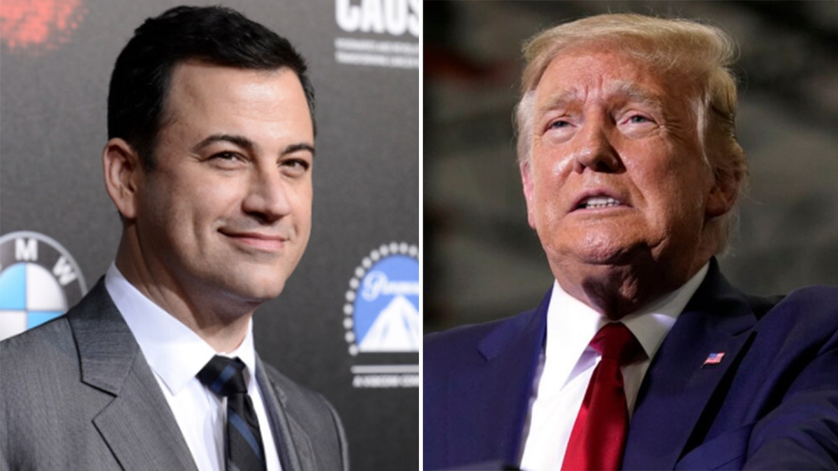 Jimmy Kimmel mocked Donald Trump for holding rallies after testing positive for COVID-19.