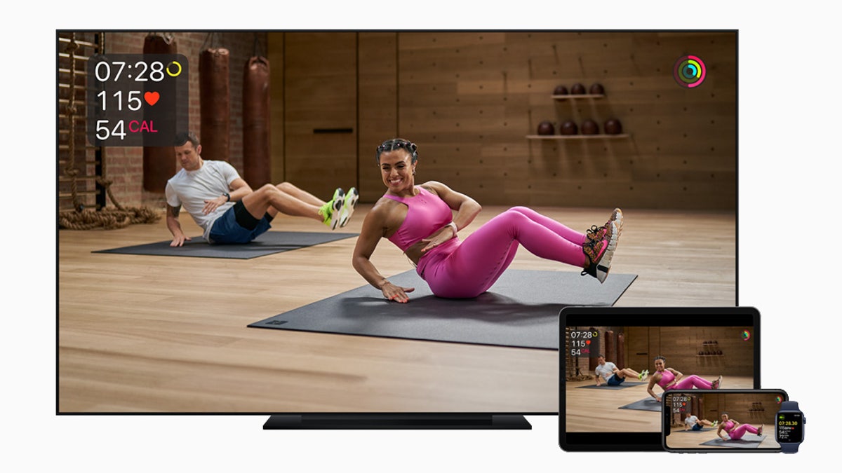 Apple Fitness+ app (Photo credit: Apple.com)