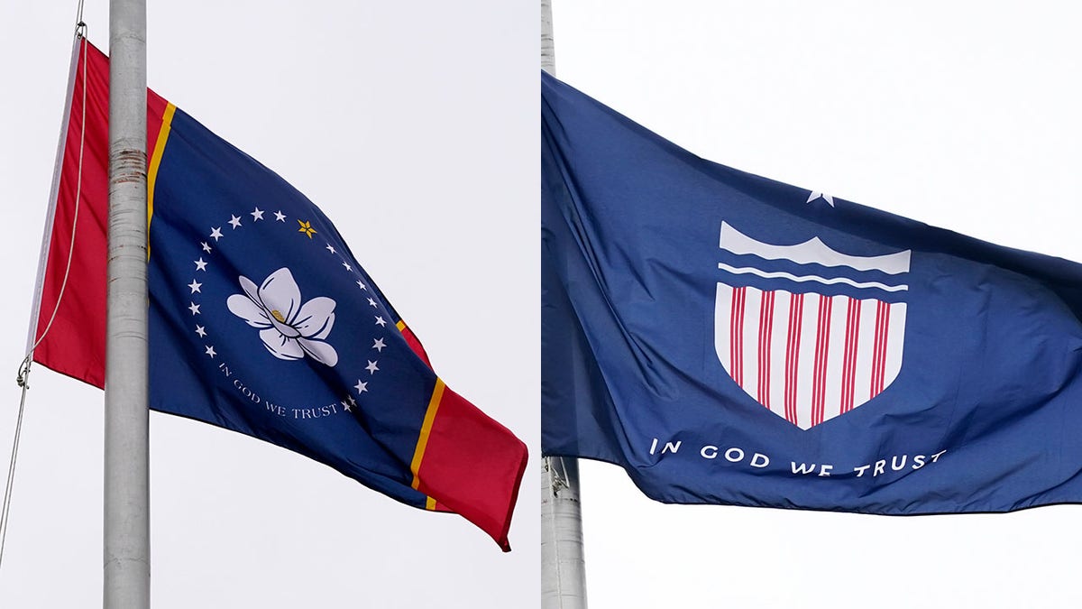 A Mississippi commission Wednesday will select the proposed design to replace the state’s current flag which the state legislature voted to retire earlier this summer because of its inclusion of the Confederate battle emblem.