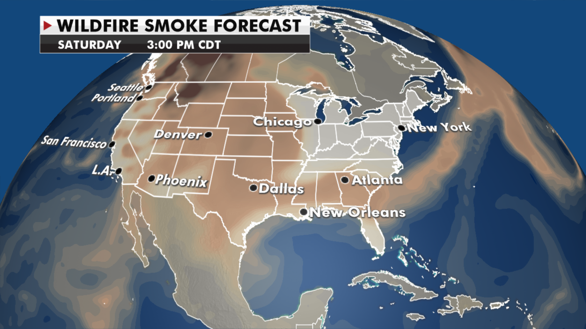 Wildfire Smoke warnings remain in effect as the wildfires continue (Fox News)