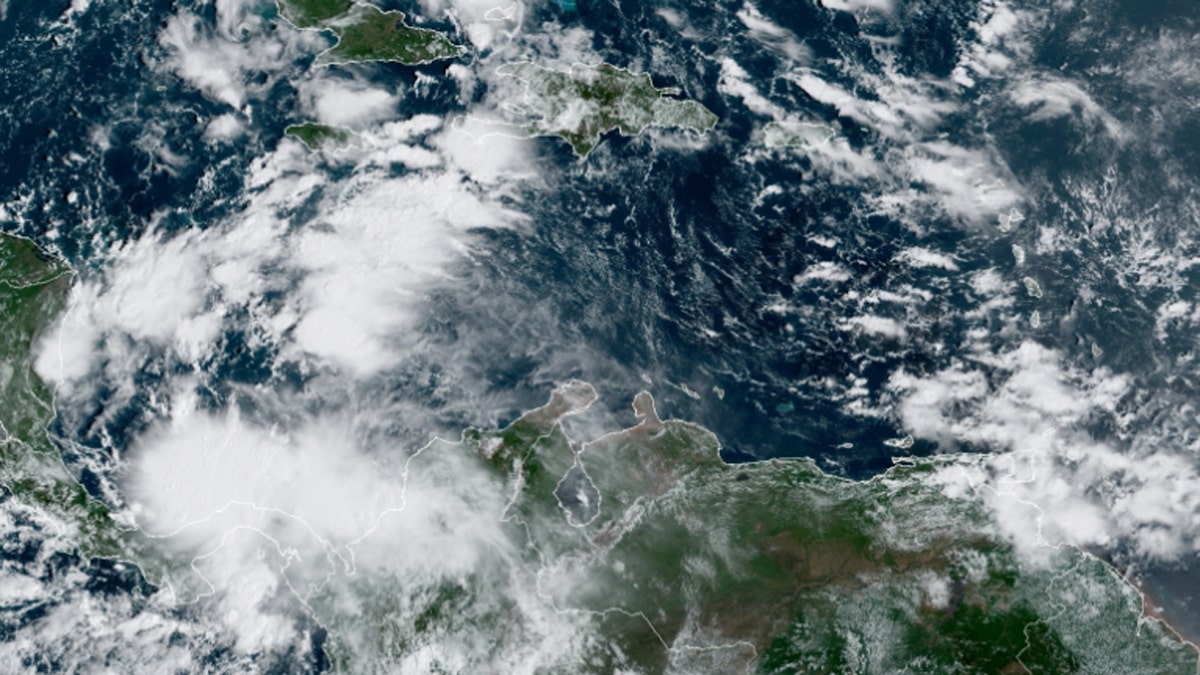 An area of disturbed weather over the Caribbean Sea could develop into a tropical system by the weekend, accoridng to forecasters.