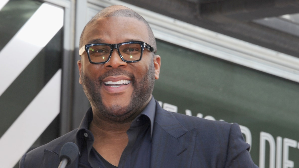 Tyler Perry donated food to 5,000 families in need in Atlanta, Ga.
