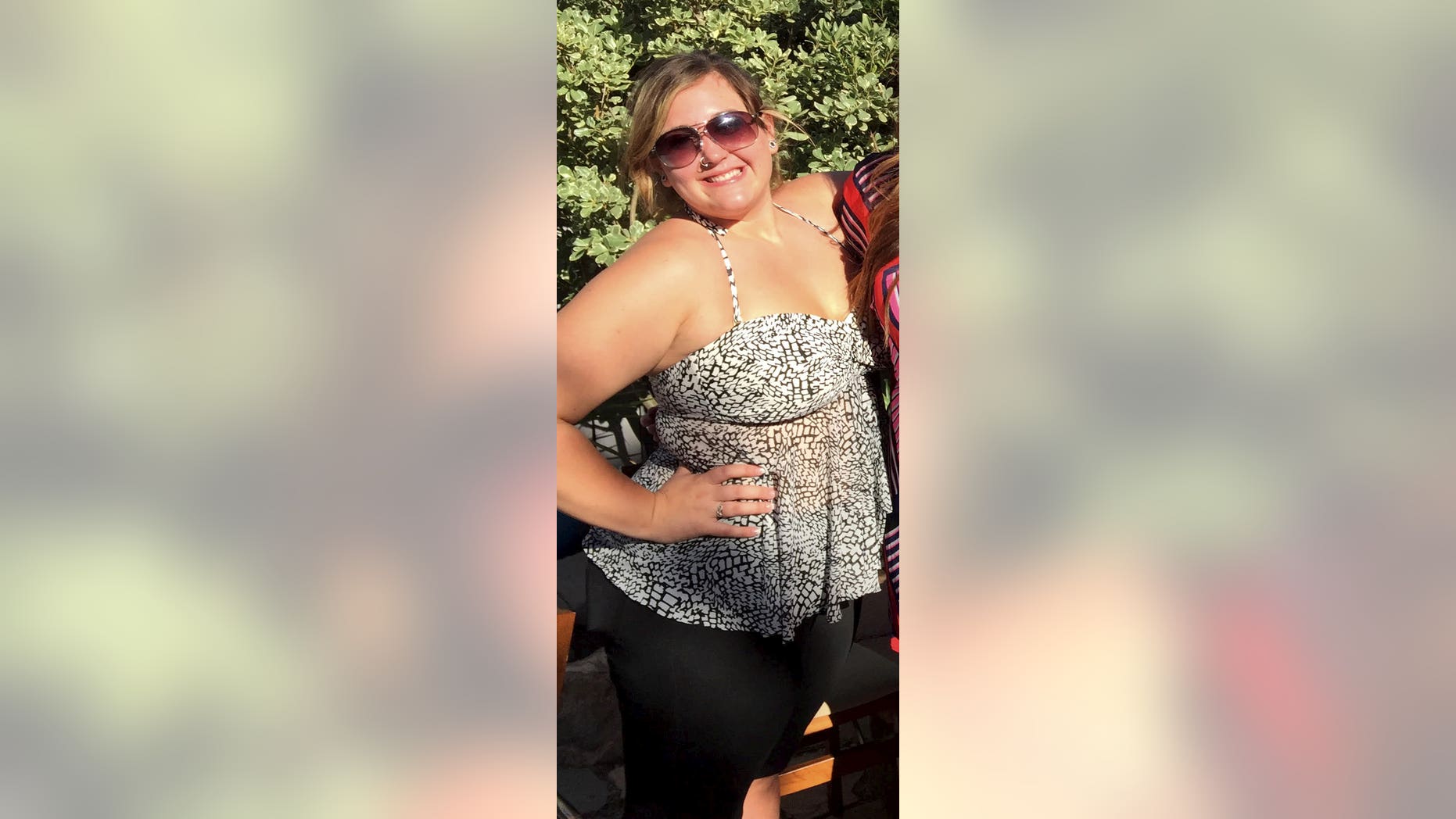 Vivian McCall weighed 273 pounds in September 2019, and knew something had to change when she struggled to get comfortable in an airplane seat during a trip to California. (SWNS)