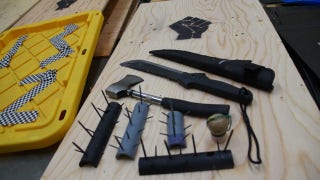 Knives, axes, spikes: See what else Seattle police found when they cleared 'protester' emcampment