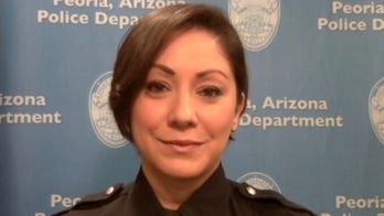 Arizona police officer rescues American flag blown from post: ‘It’s a sense of honor'