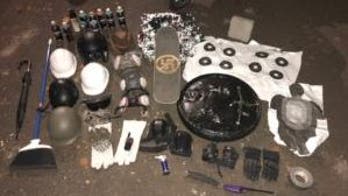 Portland police find suspected riot gear while searching car near demonstration