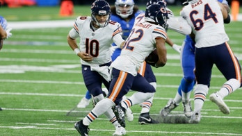 Trubisky throws 3 TDs in 4th to help Bears beat Lions 27-23