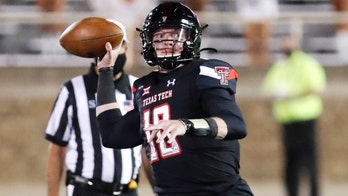 Bowman, Texas Tech hold off Houston Baptist 35-33 in opener