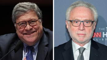 Barr chuckles after Wolf Blitzer insists CNN is 'fair and balanced' during interview