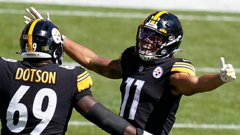 Steelers rookie Chase Claypool hauls in first-career touchdown
