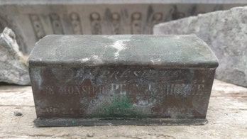 Workers make 'astonishing' discovery: Heart of 19th-century mayor found in fountain