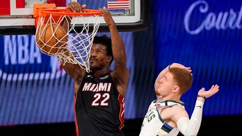 Butler scores 40, Heat top Bucks 115-104 for 1-0 series lead