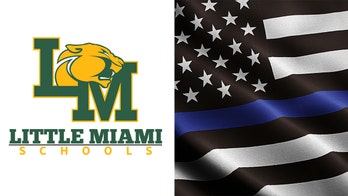 Ohio high school football players suspended after carrying 'thin blue line,' 'thin red line' flags onto field